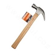 Hard Wooden Handle Nail Hammer 12oz