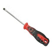 Rubber & Plastic Handled Screwdriver Slotted